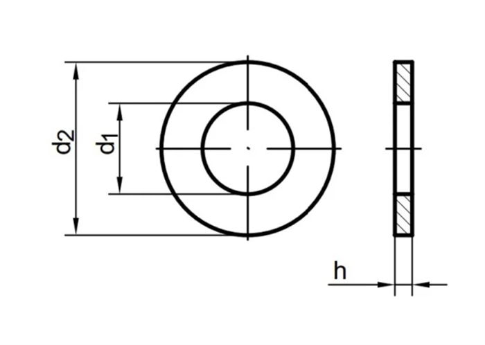 DIN 9021 / DIN EN ISO 7093 - Scheiben