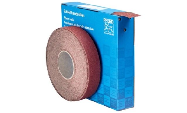 Schleifbandrolle 38 mm 50 m Korn 40