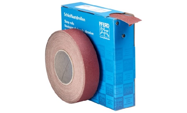 Schleifbandrolle 38 mm 25 m Korn 80