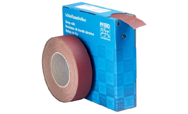Schleifbandrolle 38 mm 25 m Korn 120
