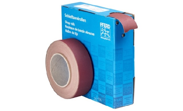 Schleifbandrolle 38 mm 25 m Korn 240