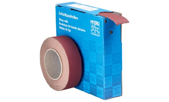 Schleifbandrolle 38 mm 25 m Korn 320