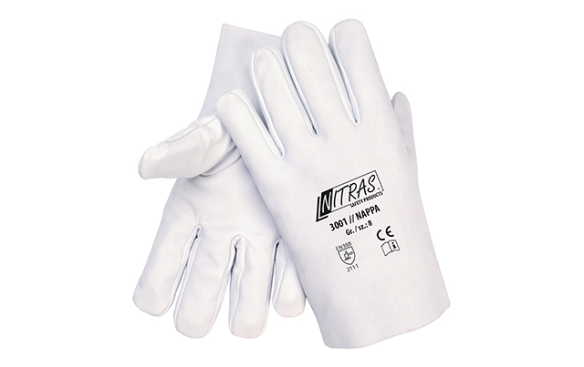 Nappaleder Handschuh Gr. 8