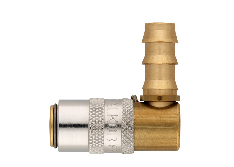 Einhandkupplung 13 mm 90 Grad