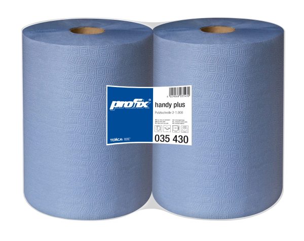 Putztücher EURO-Rolle, blau,