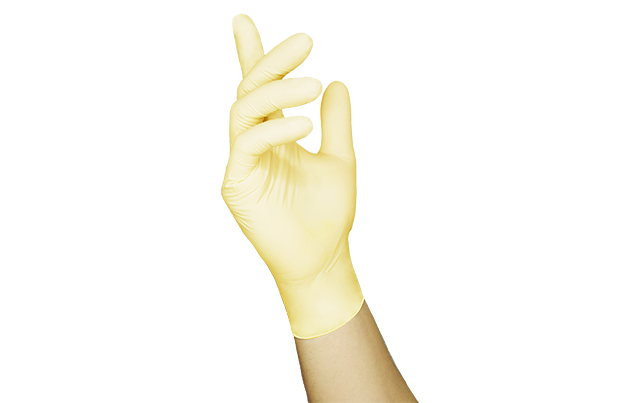 Latex-Handschuhe ungepudert