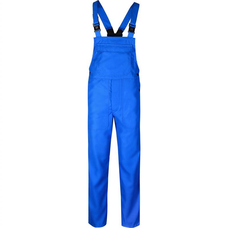 Chemikalienschutz-Latzhose blau