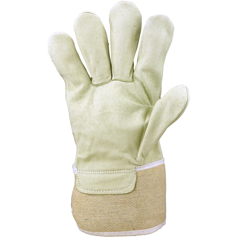 Schweins-Narbenleder beige  Gr. 12 2