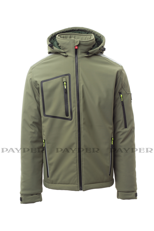 Herren Softshell-Winterjacke STREAM PAD 3
