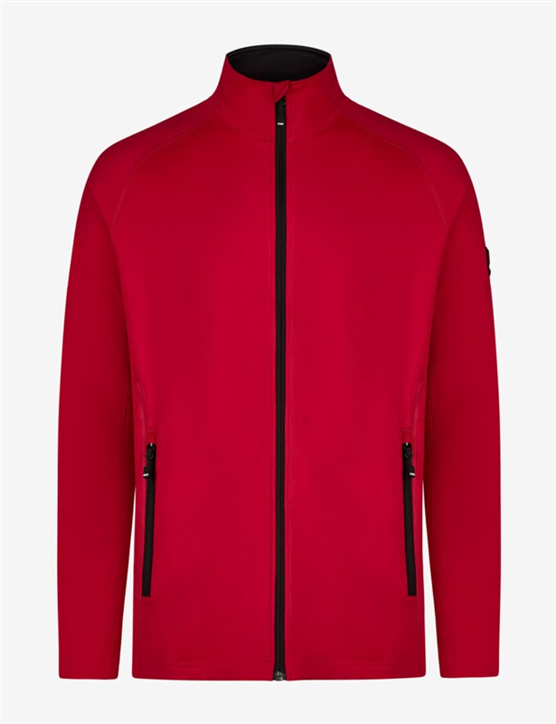 FHB Jersey-Fleece-Jacke KUNO