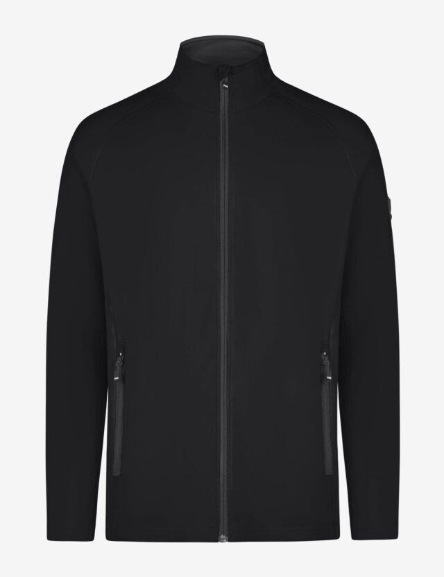 FHB Jersey-Fleece-Jacke KUNO 9