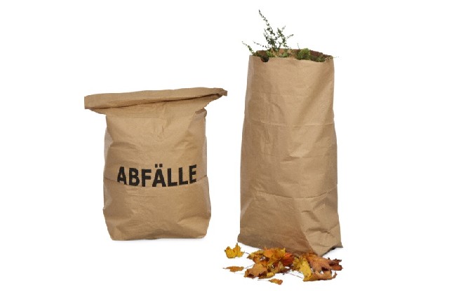 Papier-Abfallsäcke ,  700x950+220 mm
